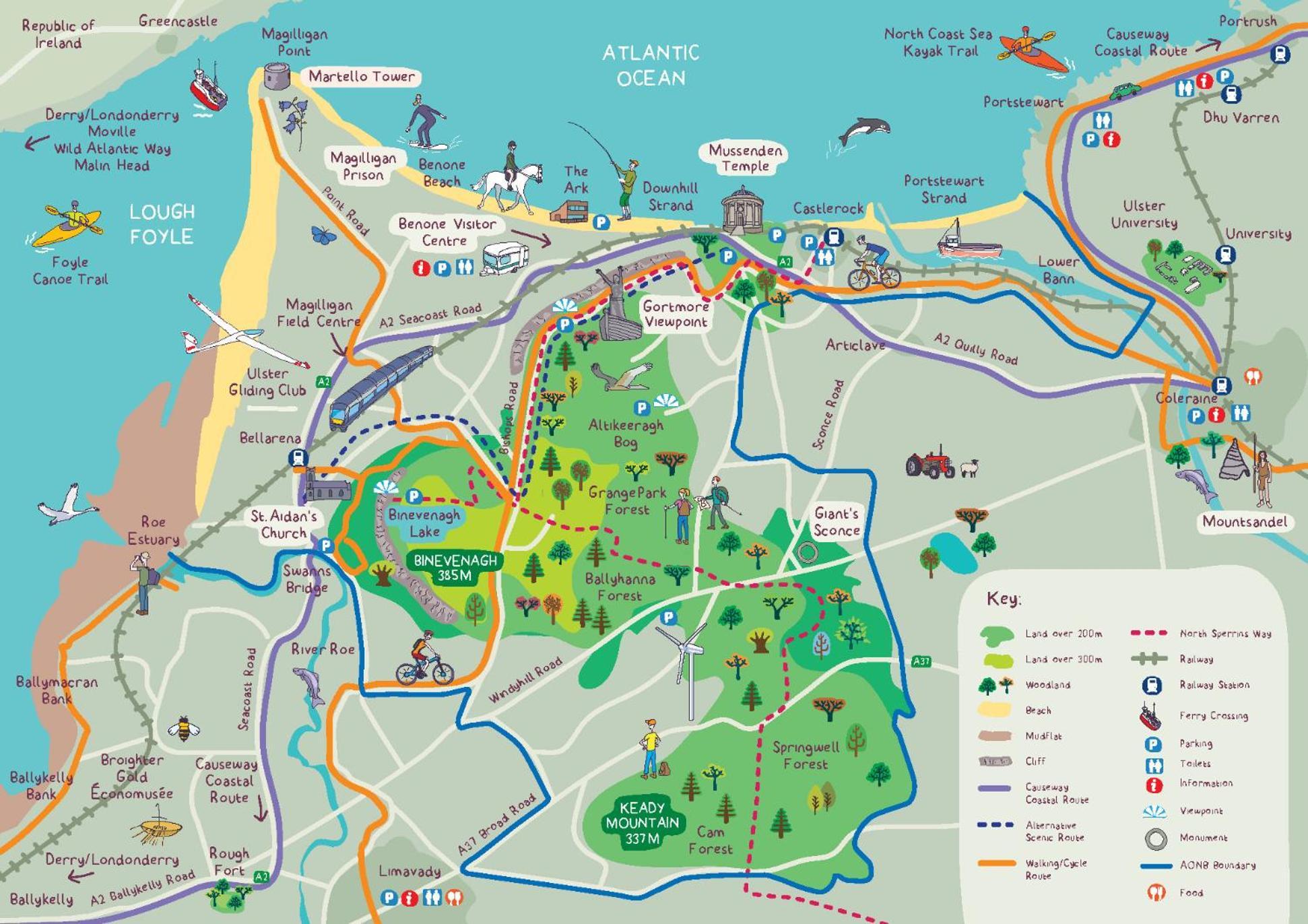 Golf & Family Chill Cottage, Hot-Tub, Beach 10 Min Coleraine Eksteriør billede